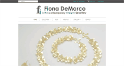 Desktop Screenshot of fionademarco.com